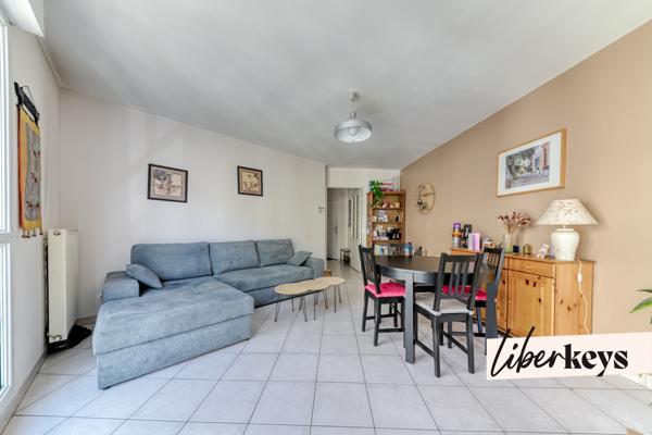 Appartement lumineux T3 de 63,5m² à Lyon 7 avec une loggia - Garage en sous-sol