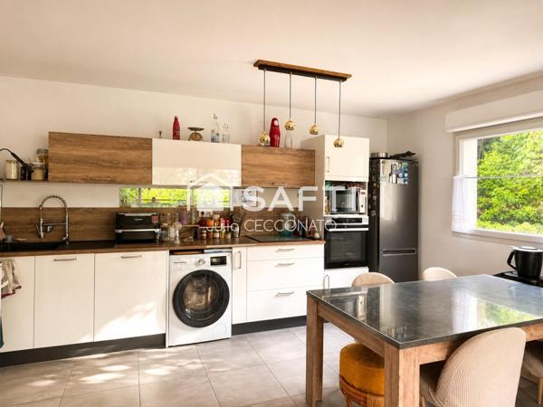 Appartement T3 récent avec terrasse, garage fermé et prestations de qualité