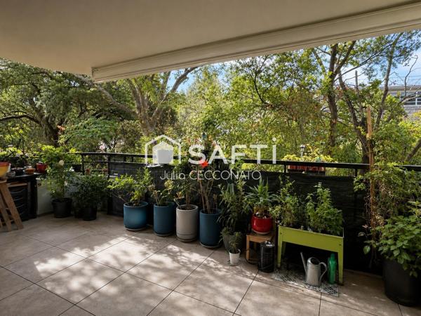 Appartement T3 récent avec terrasse, garage fermé et prestations de qualité