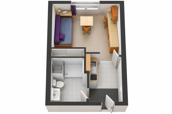 Appartement
         1 pièce
        - 22 m² 208 000 € *