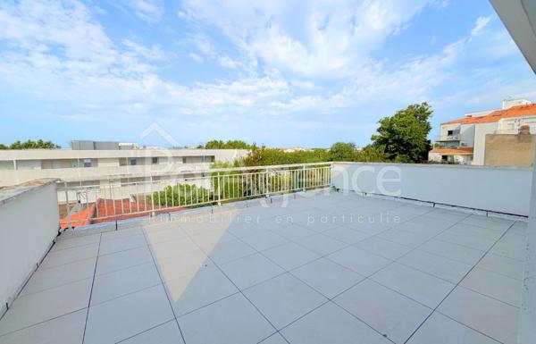 Appartement lumineux avec terrasse et grand garage Centre-