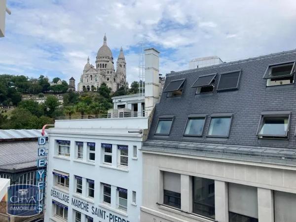 Appartement à louer 2 pièces 42.96m² Paris 18e Arrondissement (75018)