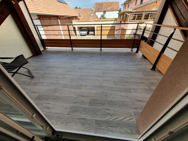 A découvrir cette Maison/Appartement aux prestations exceptionnelles au calme de 110,71m² habitable à STUTZHEIM !