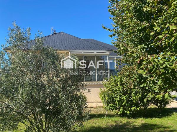 Maison avec terrain et dépendance