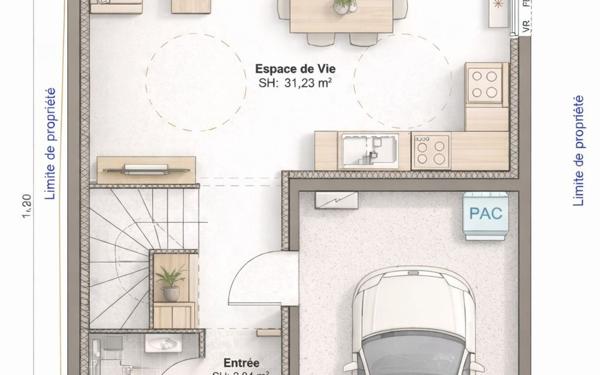 Maison à vendre    4 pièces • 93 m2 Obernai