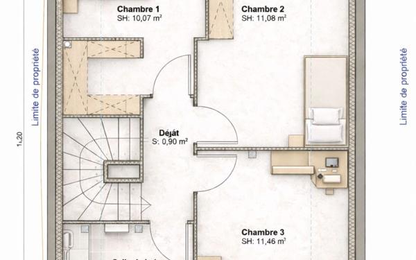 Maison à vendre    4 pièces • 93 m2 Obernai