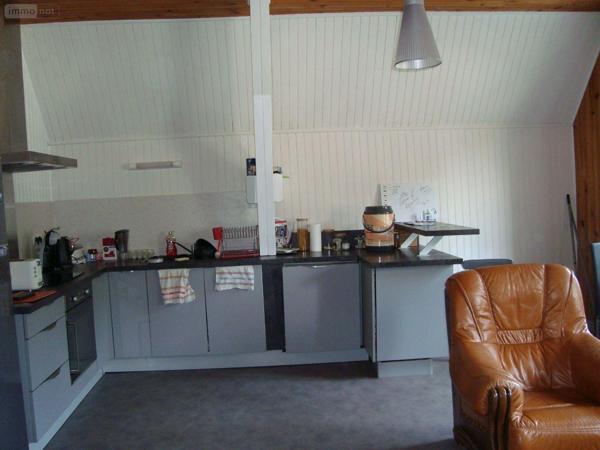 Local mixte (Pro/Hab) à vendre à Pontivy dans le Morbihan (56300), ref : 063-166