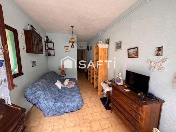 Maison T3 avec véranda sur grand terrain boisé