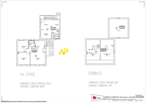Sartrouville - Union - Immeuble 10 pièces 159 m2 651 000 € **  - Référence  9600