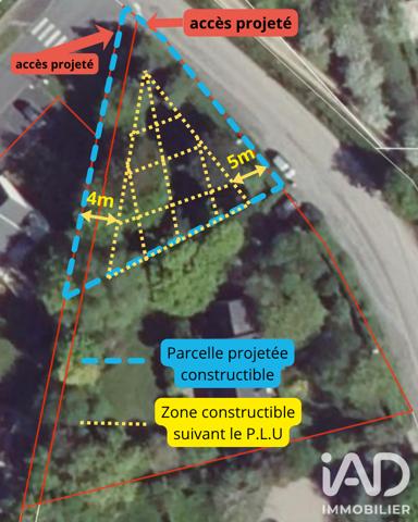 Terrain à vendre 550 m² Valognes