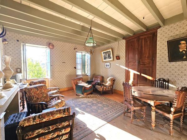 Saint-Vite (47500) Demeure de charme du XIX eme à réhabiliter sur 1 hectare