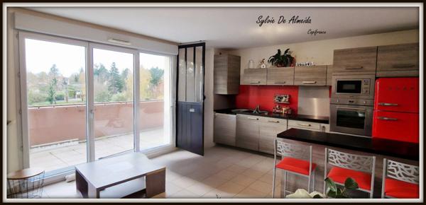 Appartement à vendre 3 pièces BELLEVILLE EN BEAUJOLAIS (69)GARAGE CALME