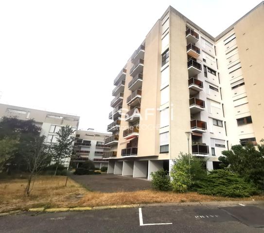 Appartement T3 avec balcon, cave et box en sous-sol à 6mns à pieds de la gare de Melun