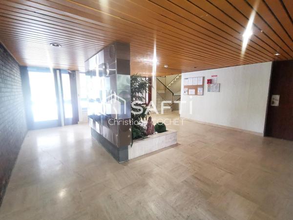 Appartement T3 avec balcon, cave et box en sous-sol à 6mns à pieds de la gare de Melun