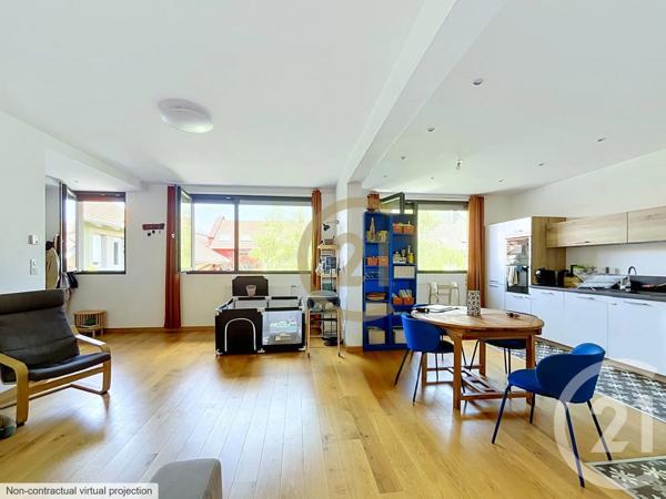 Appartement F5 à vendre  5 pièces - 104,27 m 2   BELFORT  - 90