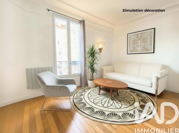 Appartement à vendre 2 pièces 31,68 m² Paris 20