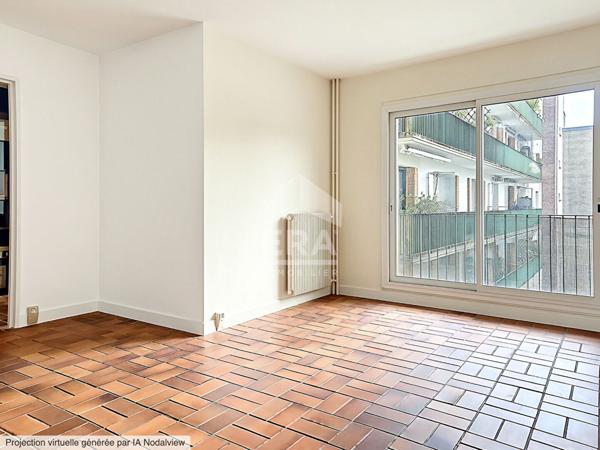 Appartement Paris 3 pièces 69m2avec balcons et box Daumesnil