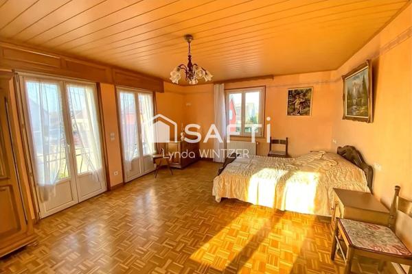 A RICHTOLSHEIM, charmante maison de 110 m2 env. au calme avec une partie jardin.