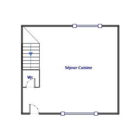 Maison à vendre 4 pièces 45,66 m² Igny