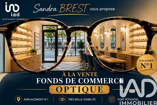 Santé, Optique​ à vendre 37 m² Paris 15
