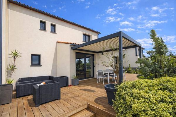 Villa T4 avec piscine sur belle parcelle à Rivesaltes