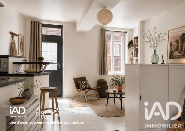 Studio à vendre 24,79 m² Honfleur
