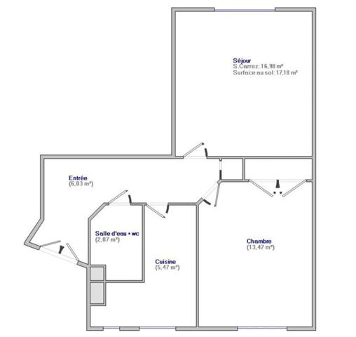 Quartier La Varenne-Saint-Hilaire-A vendre appartement 2 pièces-4ème et dernier étage-2 mn à pied RER A-Très bon état