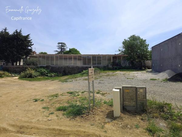 Terrain viabilisé constructible de 388 m² FOUZILHON (34)