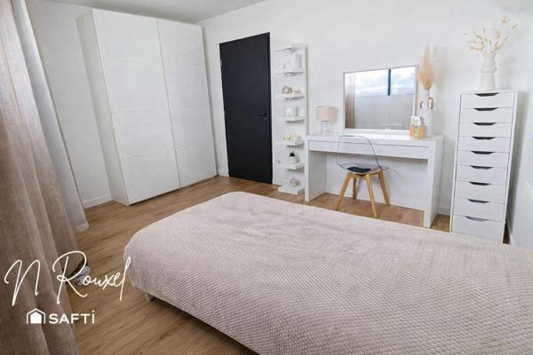 Contemporaine 165m², 5 chambres, 2 sdb, parcelle 400m²