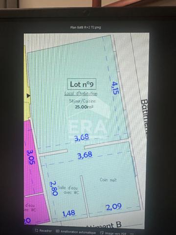 Charmant appartement 2 pièces à vendre à Rouen, au calme vendu louer