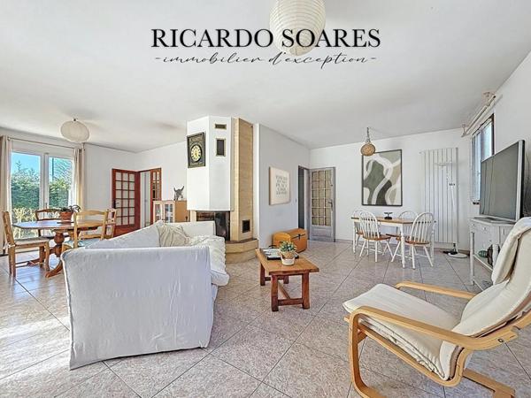 60126 LONGUEIL-SAINTE-MARIE / MAISON FAMILIALE 200m2, 5 CHAMBRES, VIVABLE DE PLAIN-PIED, SOUS-SOL TOTAL, JARDIN 1350m2