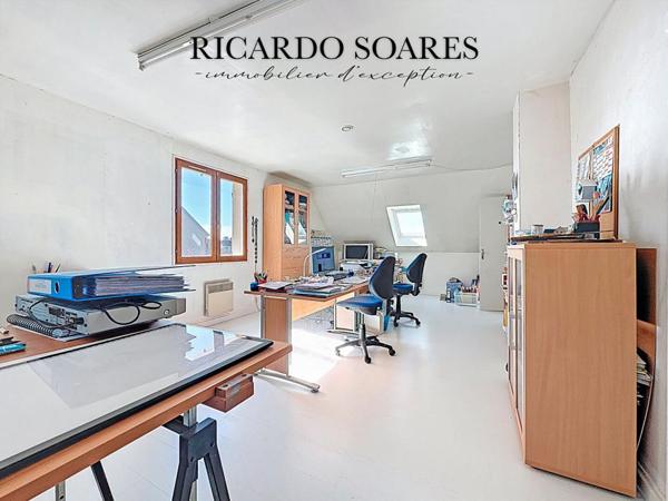 60126 LONGUEIL-SAINTE-MARIE / MAISON FAMILIALE 200m2, 5 CHAMBRES, VIVABLE DE PLAIN-PIED, SOUS-SOL TOTAL, JARDIN 1350m2