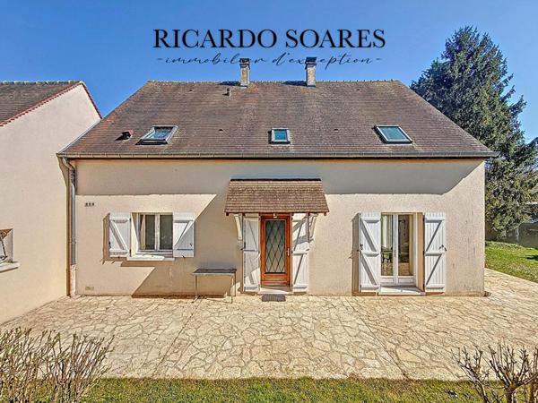 60126 LONGUEIL-SAINTE-MARIE / MAISON FAMILIALE 200m2, 5 CHAMBRES, VIVABLE DE PLAIN-PIED, SOUS-SOL TOTAL, JARDIN 1350m2