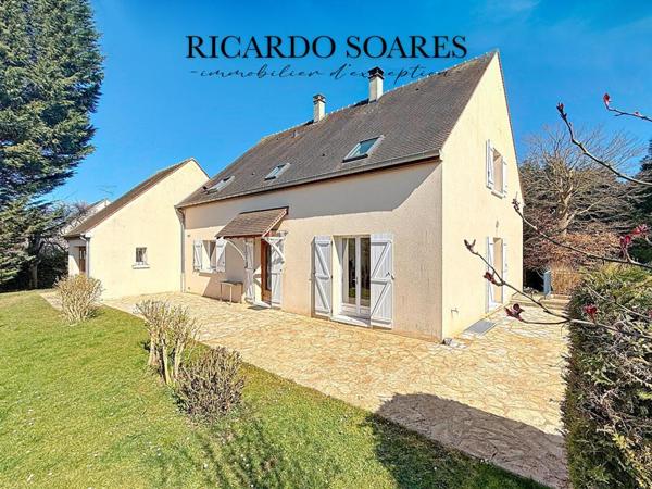 60126 LONGUEIL-SAINTE-MARIE / MAISON FAMILIALE 200m2, 5 CHAMBRES, VIVABLE DE PLAIN-PIED, SOUS-SOL TOTAL, JARDIN 1350m2