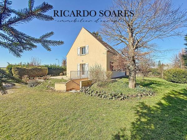 60126 LONGUEIL-SAINTE-MARIE / MAISON FAMILIALE 200m2, 5 CHAMBRES, VIVABLE DE PLAIN-PIED, SOUS-SOL TOTAL, JARDIN 1350m2