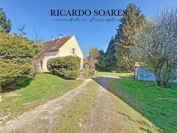 60126 LONGUEIL-SAINTE-MARIE / MAISON FAMILIALE 200m2, 5 CHAMBRES, VIVABLE DE PLAIN-PIED, SOUS-SOL TOTAL, JARDIN 1350m2