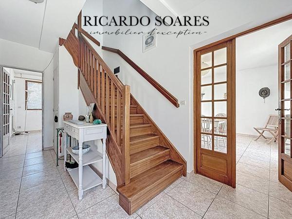 60126 LONGUEIL-SAINTE-MARIE / MAISON FAMILIALE 200m2, 5 CHAMBRES, VIVABLE DE PLAIN-PIED, SOUS-SOL TOTAL, JARDIN 1350m2