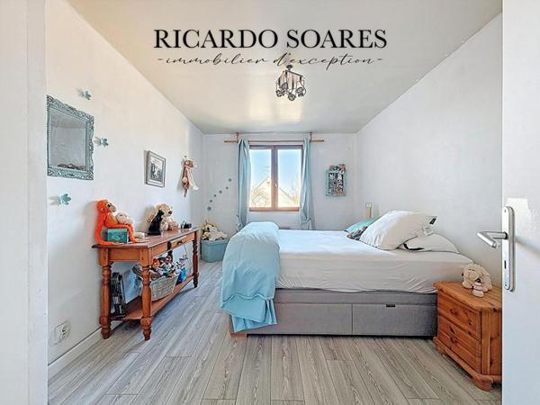 60126 LONGUEIL-SAINTE-MARIE / MAISON FAMILIALE 200m2, 5 CHAMBRES, VIVABLE DE PLAIN-PIED, SOUS-SOL TOTAL, JARDIN 1350m2