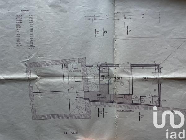 Maison 8 pièces de 202 m² à Sauzé-Vaussais (79190)