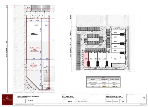 👉 Local commercial à réserver sur le Futur centre commercial de Belle Humeur, RN1