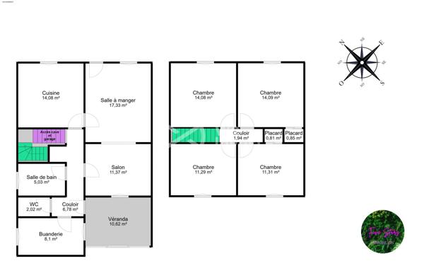 Maison individuelle Bouligny 118 m2