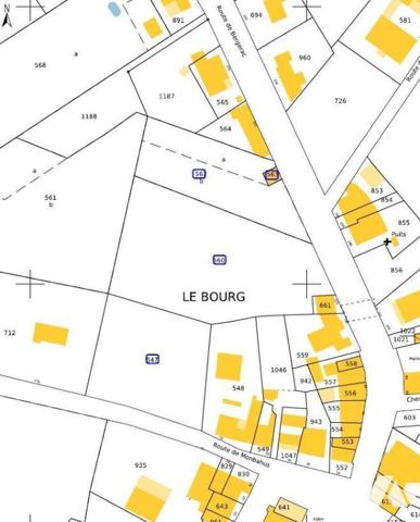 Terrain à lotir, centre village