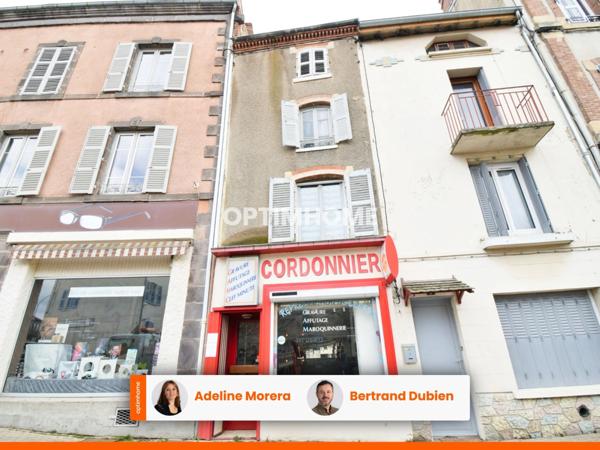 *** GRANDE MAISON A RENOVER EN CENTRE VILLE - BILLOM 63160 ***
