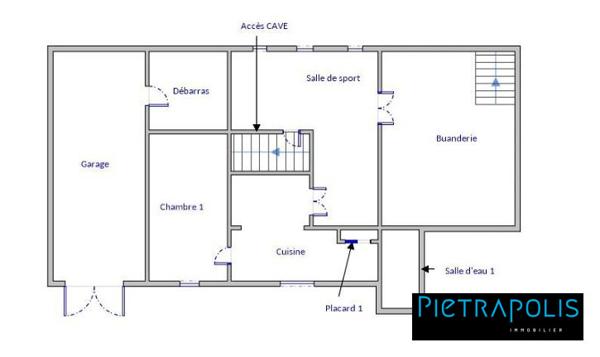 MAISON FAMILIALE - 4 chambres - grand jardin -