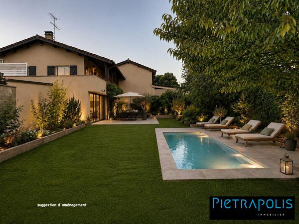 MAISON FAMILIALE - 4 chambres - grand jardin -