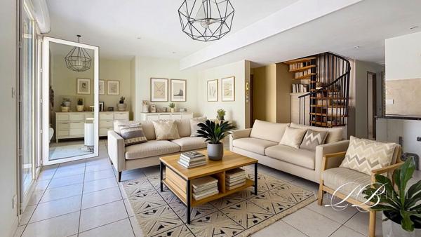 Appartement  en duplex  4 pièces avec garage