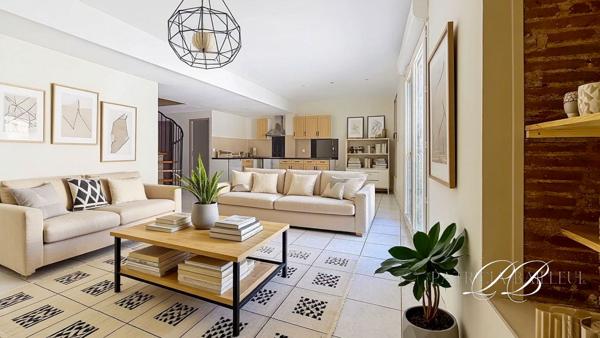 Appartement  en duplex  4 pièces avec garage