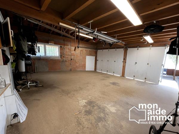 Plain-pied 3 chambres dressing garage jardin