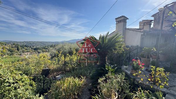 Grasse, Exclusif Rare sur le marché :appartement 2/3 pièces avec jardin et vue mer Grasse (06130)