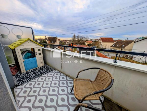 Beau F2 45m² au 2eme et dernier étage